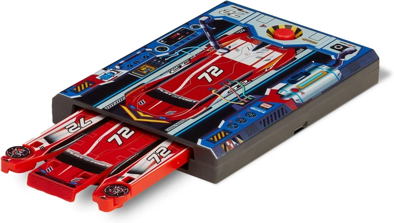 Flat 2 Fast Red Car