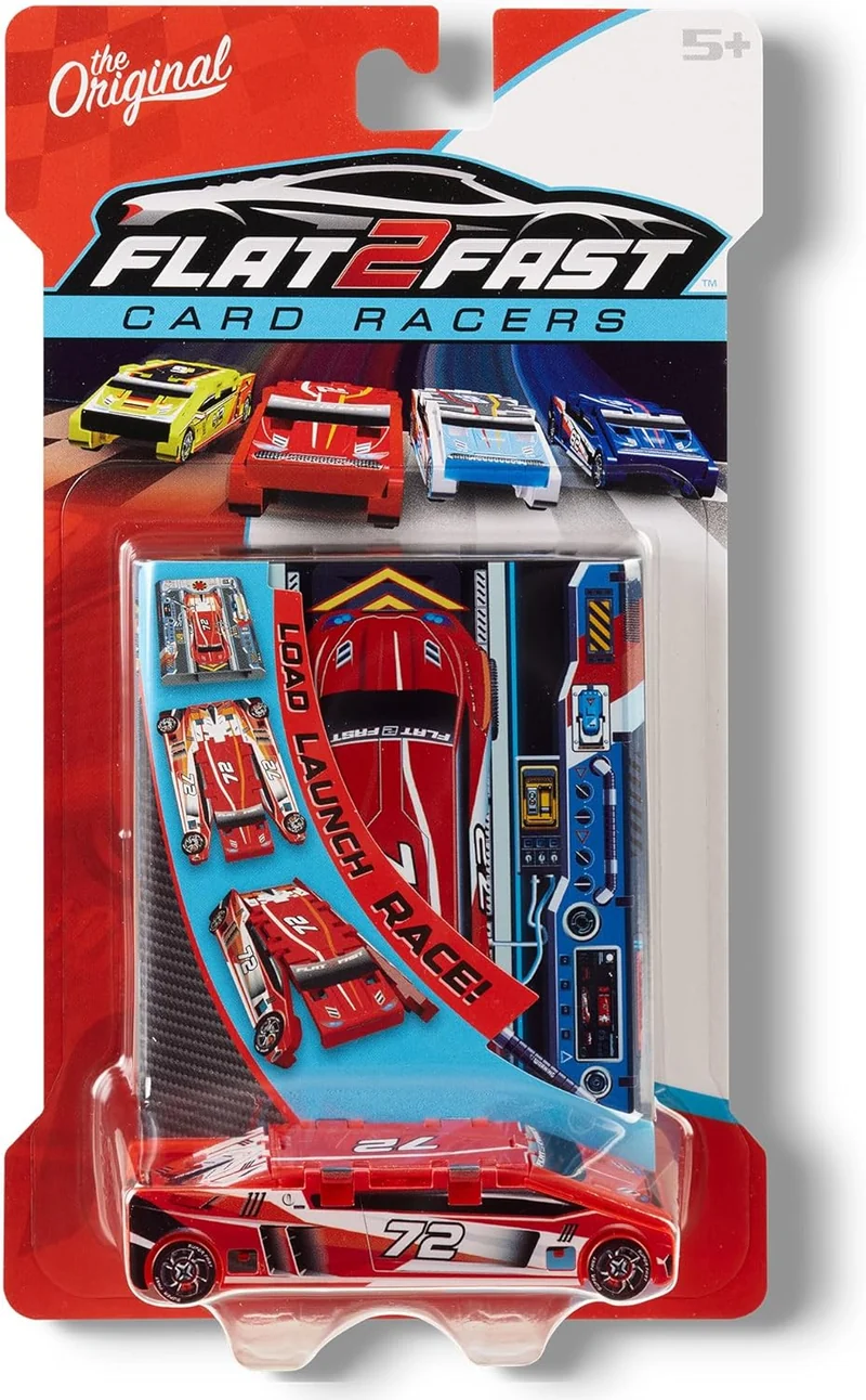 Flat 2 Fast Red Car