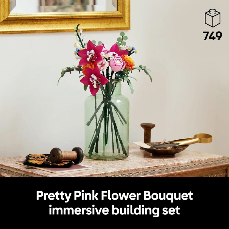 Botanicals Pretty Pink Flower Bouquet