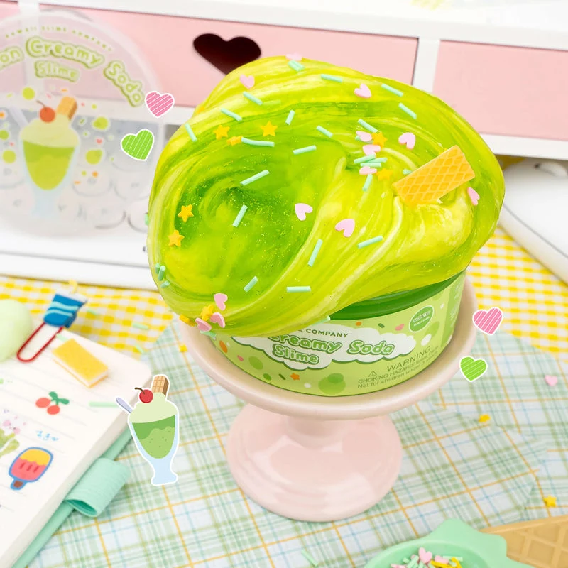 Melon Creamy Soda 2 Slime