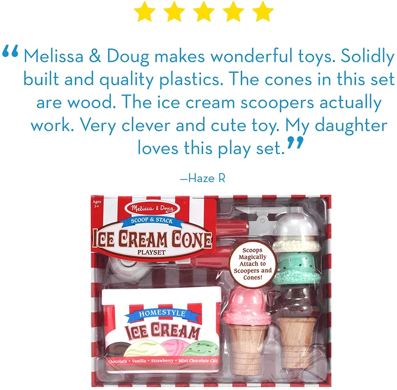 Ice Cream Cone Playset