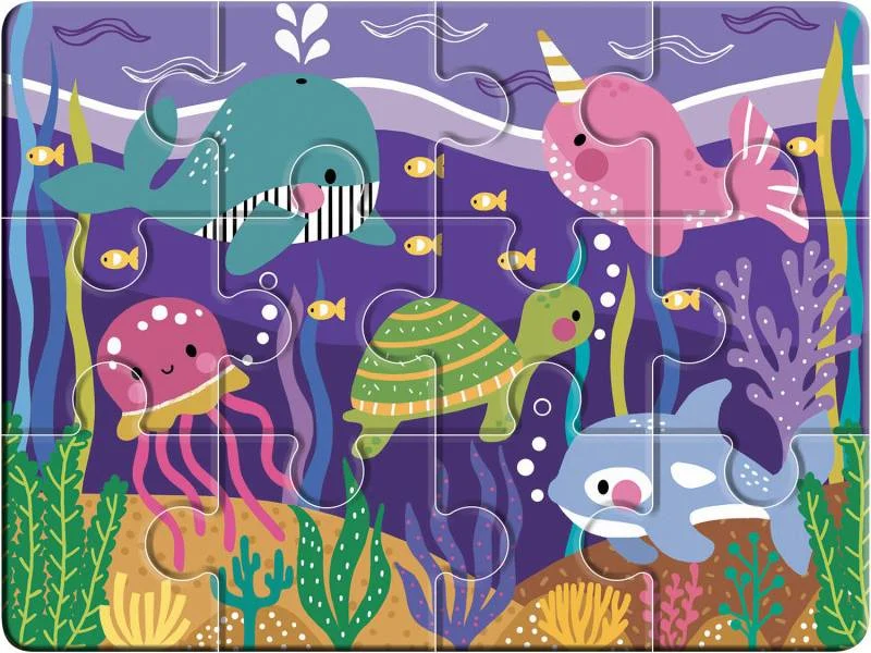 Mes 4 puzzles évolutifs - Auzou