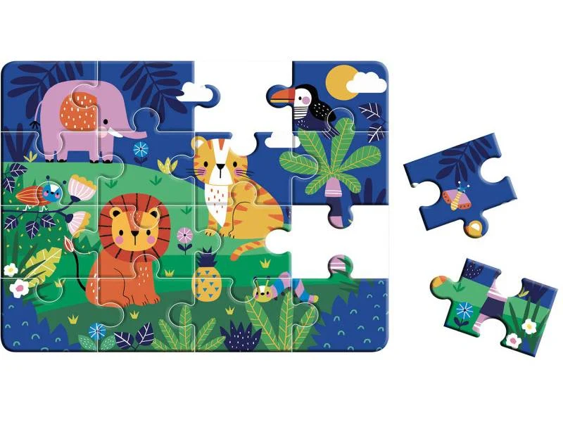 Mes 4 puzzles évolutifs - Auzou