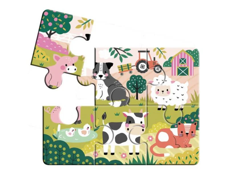 Mes 4 puzzles évolutifs - Auzou