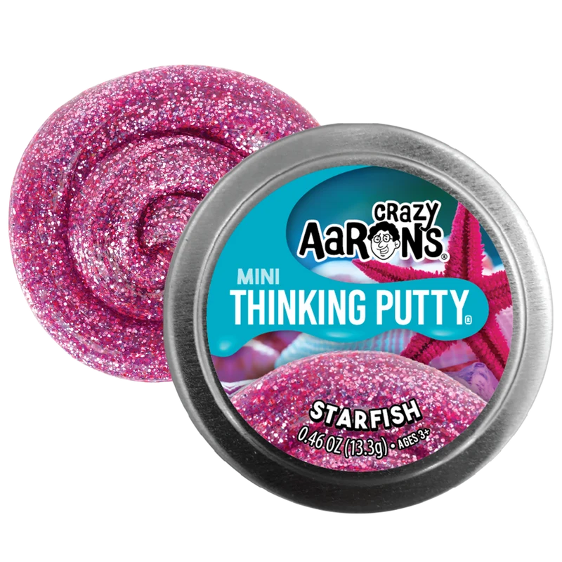 Crazy Effects Small Tin of Crazy Aaron's Thinking Putty