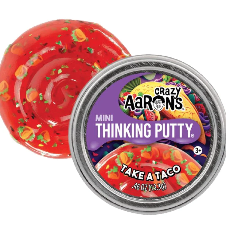 Crazy Effects Small Tin of Crazy Aaron's Thinking Putty