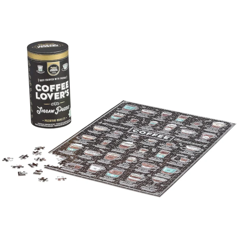 Coffee Lover's 500 pc puzzle