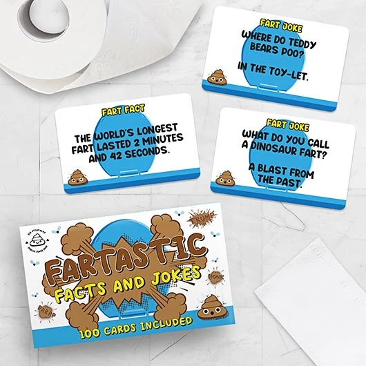 Fartastic Facts and Jokes - 100 cards