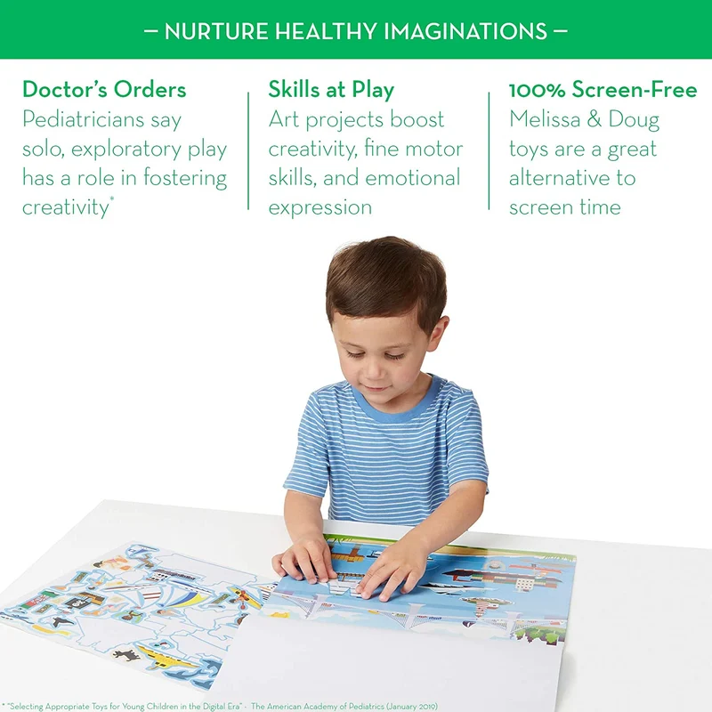 Melissa & Doug Sticker Pad Vehicles