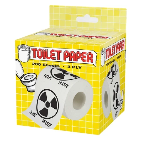 Toxic Waste Toilet Paper