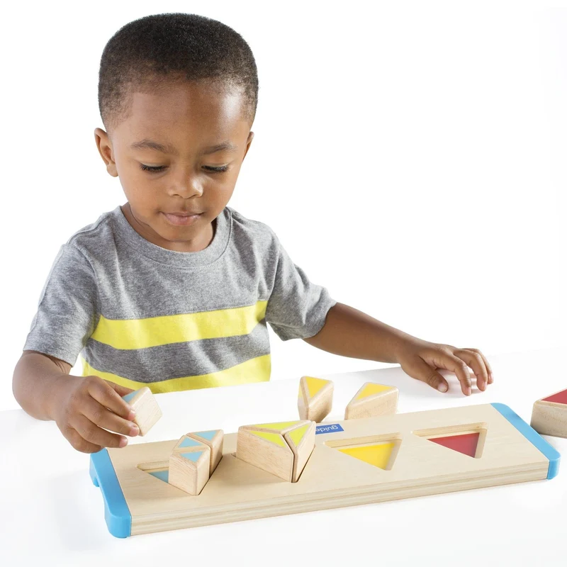 Guidecraft Starter Fractions Triangle / Triangle des fractions de base