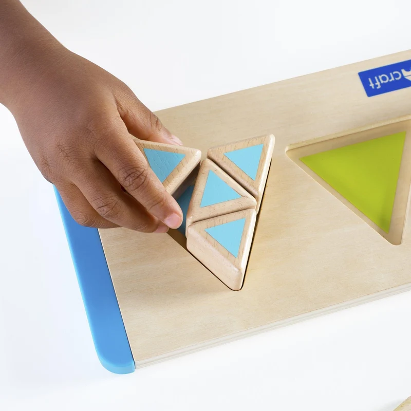 Guidecraft Starter Fractions Triangle / Triangle des fractions de base