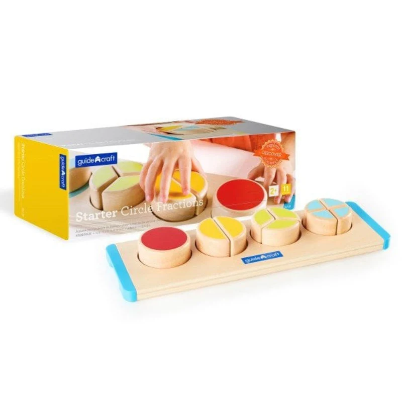 Guidecraft Starter Fractions Circle / Cercle de fractions de base