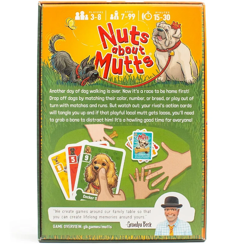 Nuts about Mutts Card Game
