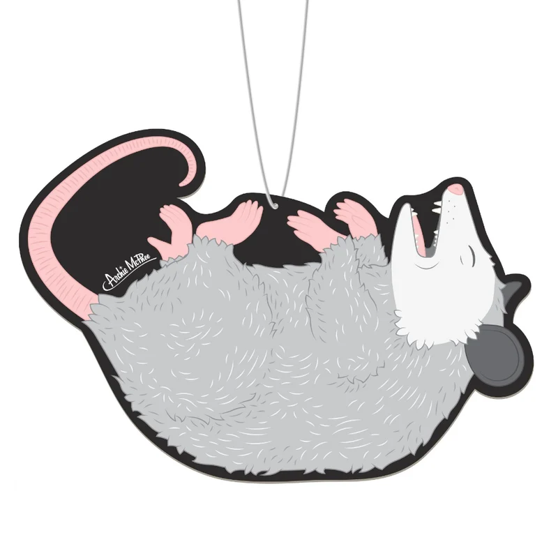 Possum Playing Dead Air Freshener