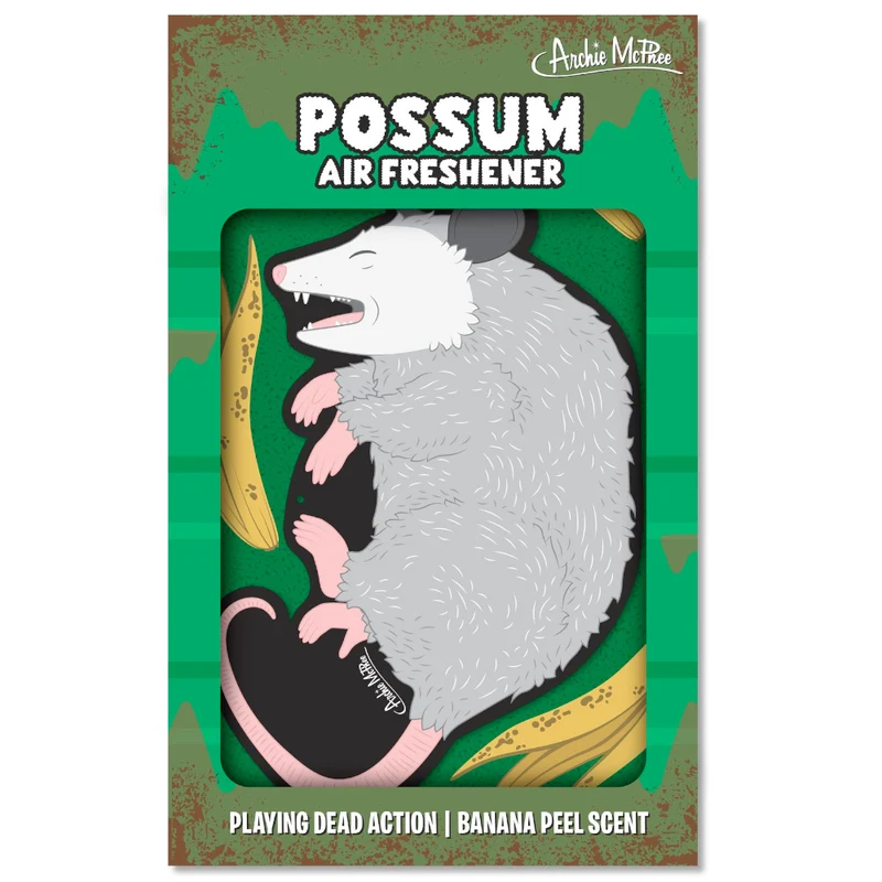 Possum Playing Dead Air Freshener