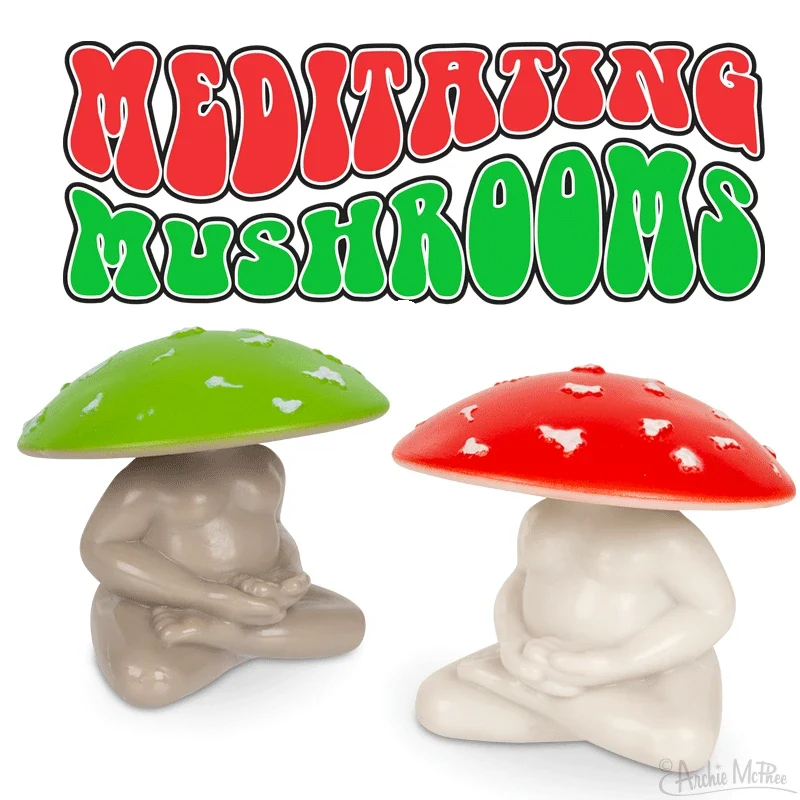 Meditating Mushroom - 1pc