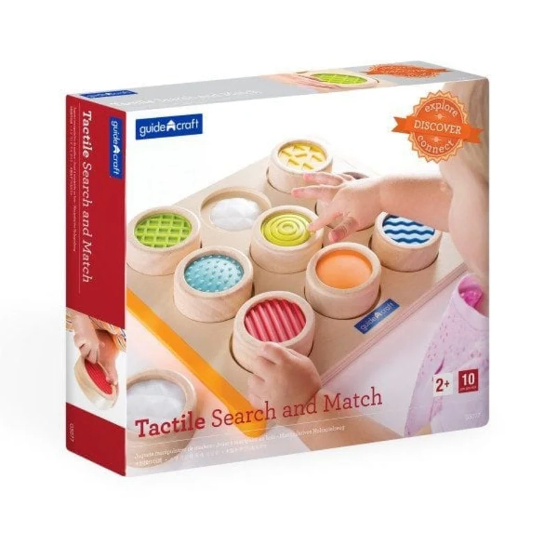 Guidecraft Tactile Search And Match / Recherche et correspondance tactiles