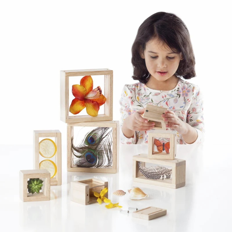Guidecraft Treasure Blocks Clear / Blocs de trésor clairs