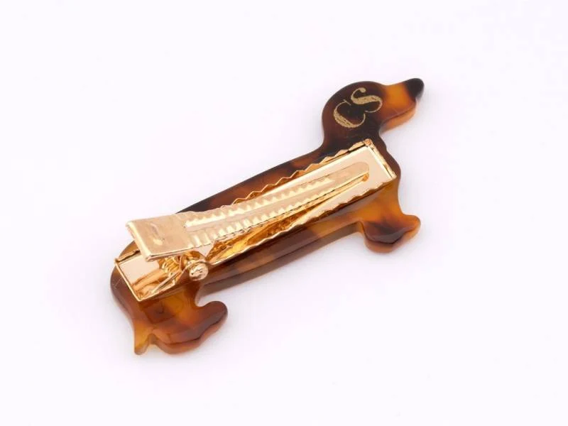 Barrette cheveux - Teckel