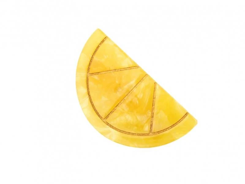Barrette cheveux - Citron