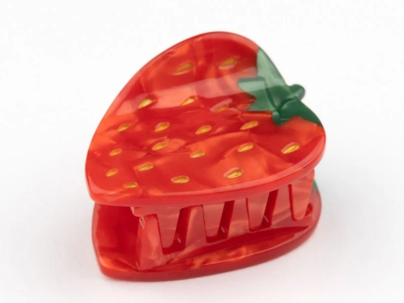 Pince à cheveux - Fraise