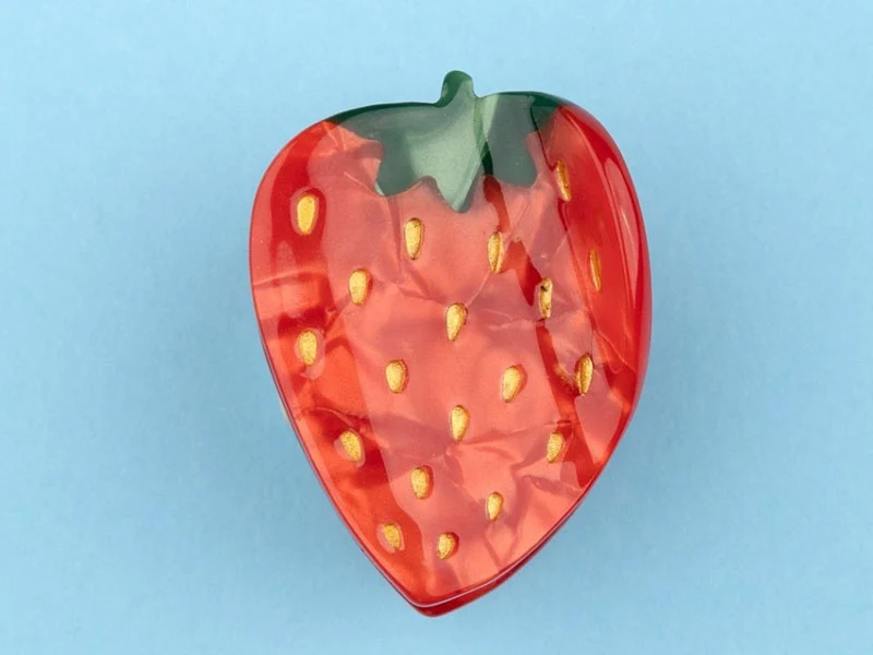 Pince à cheveux - Fraise