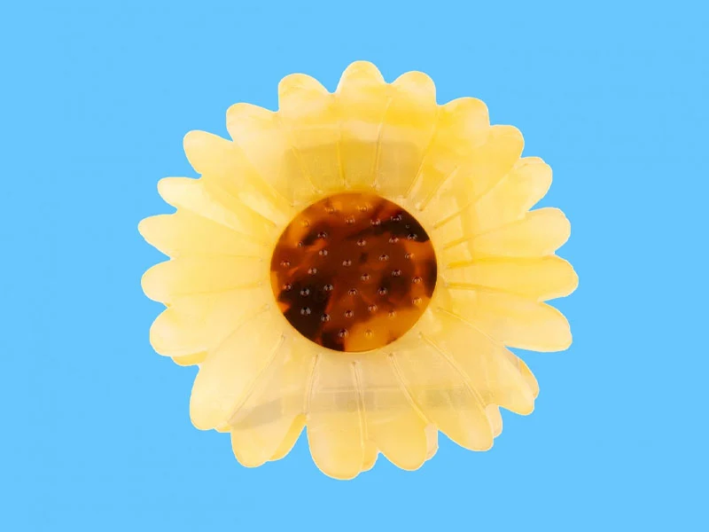 Pince à cheveux - Tournesol
