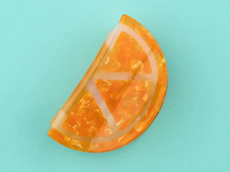 Pince à cheveux - Orange