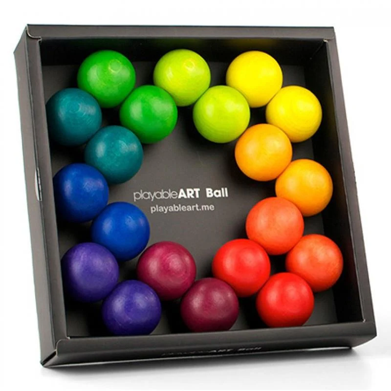 Playable Art Colorful Balls / Boules colorées