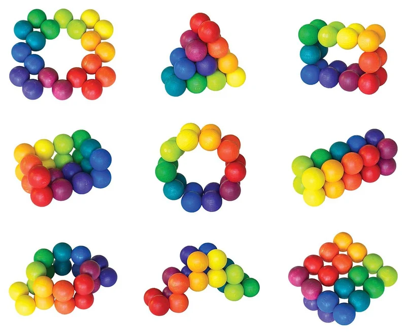 Playable Art Colorful Balls / Boules colorées