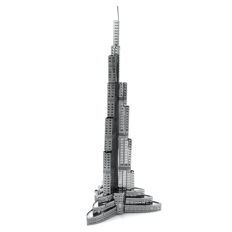 Metal Earth Burj Kalifa Metal 3D Model/ Metal Earth Modèle 3D en métal du Burj Khalifa