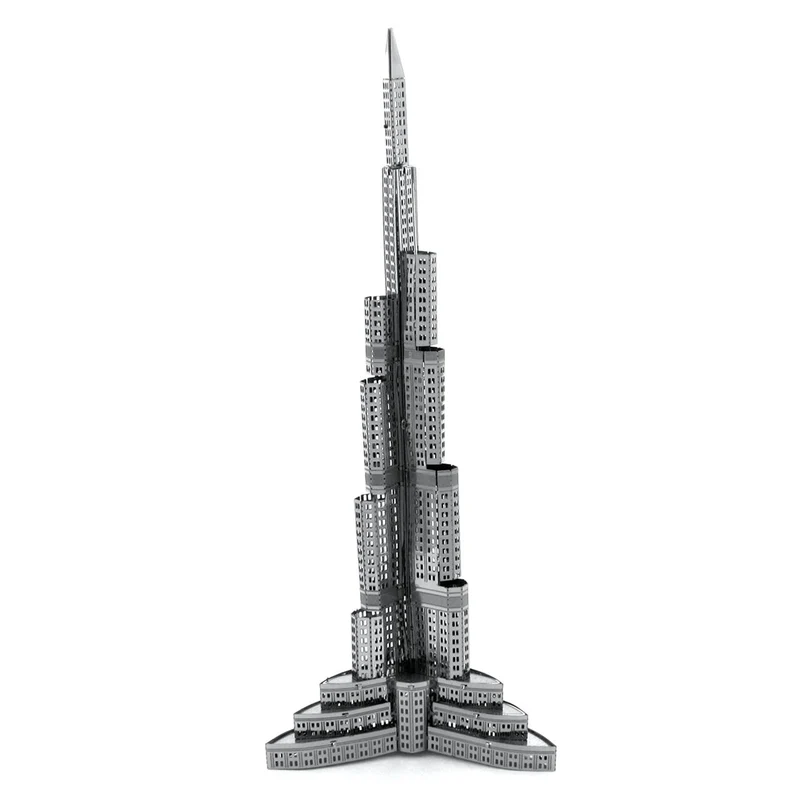 Metal Earth Burj Kalifa Metal 3D Model/ Metal Earth Modèle 3D en métal du Burj Khalifa