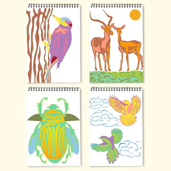 FlowArt UV Art - Wildlife