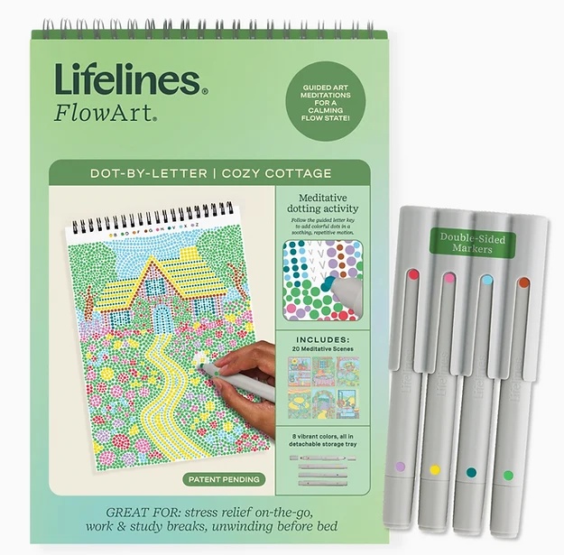 FlowArt Dot-By-Letter Cozy Cottage