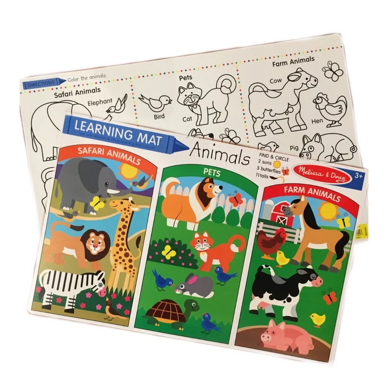 Write-a-Mat Animals