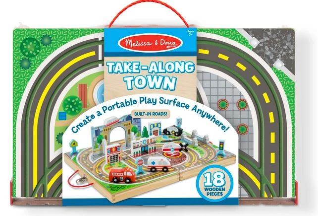 Melissa & Doug Take Along Town Set