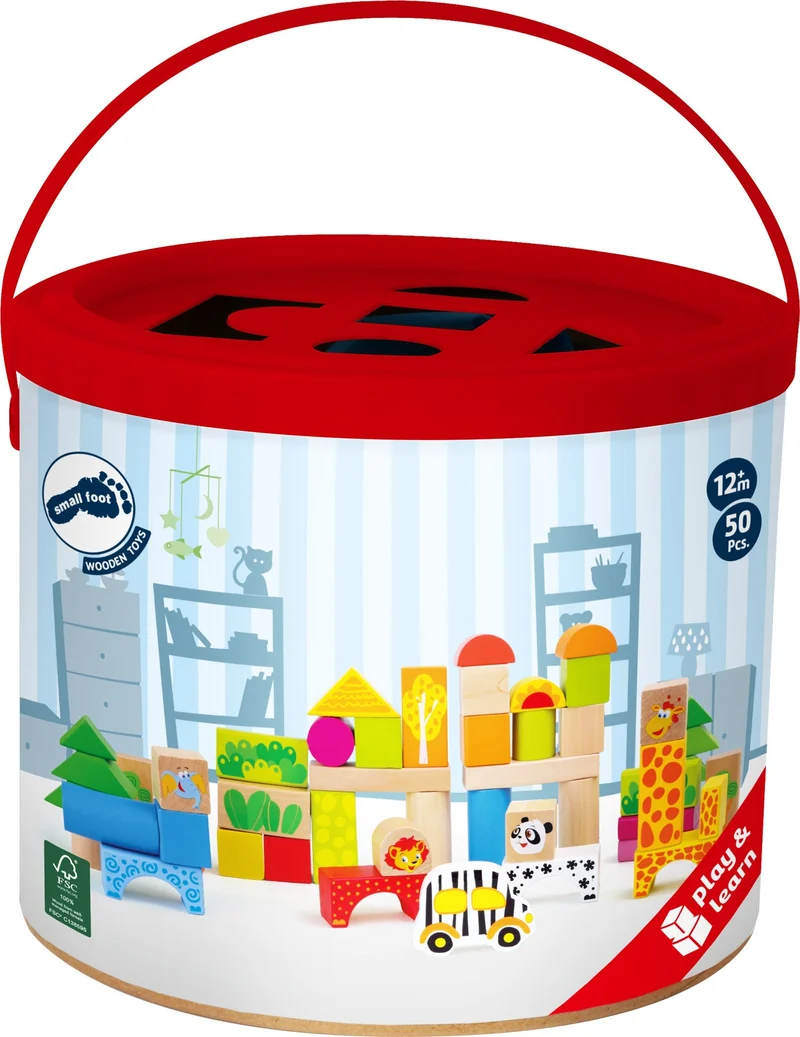Building Block Zoo Theme