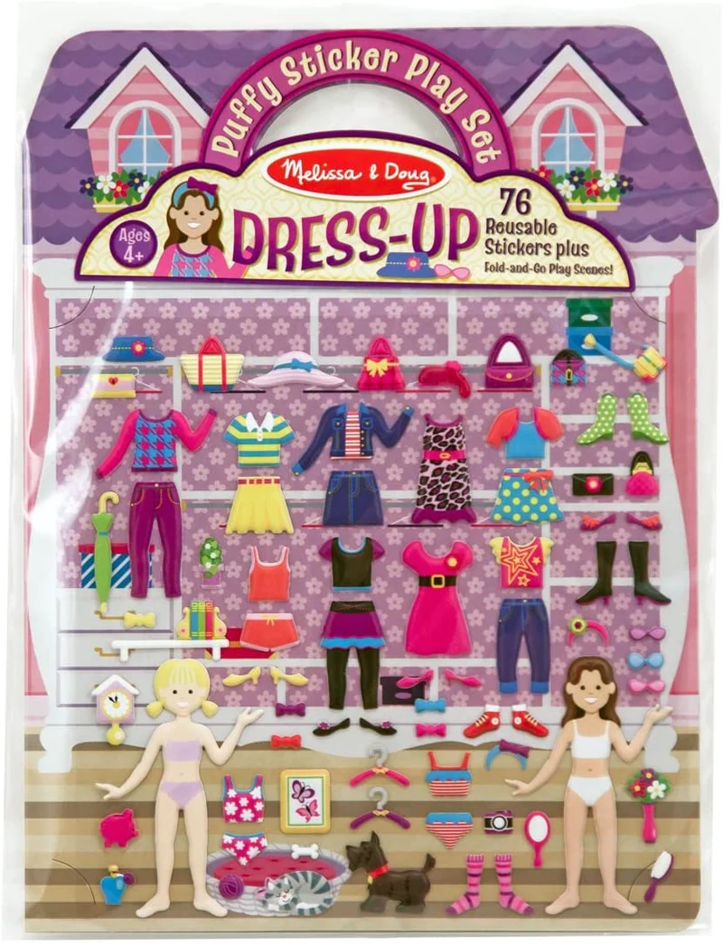 Melissa & Doug Puffy Sticker Dressup