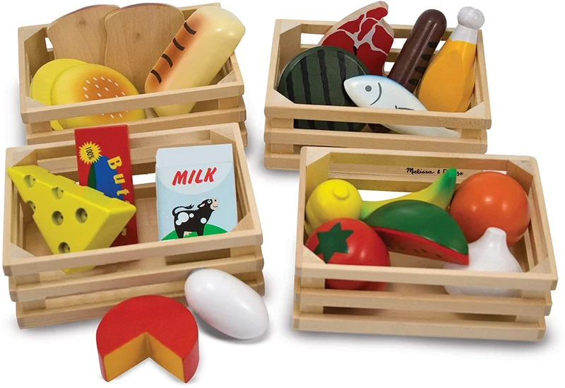 Food Groups - Wooden Play Food