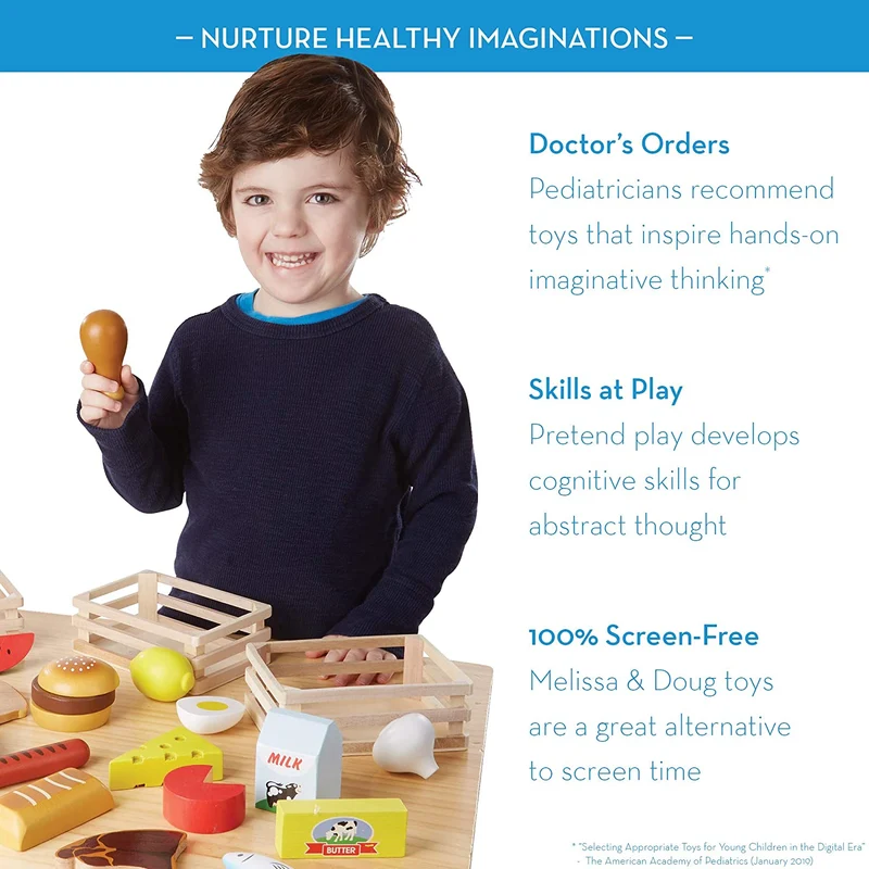 Food Groups - Wooden Play Food