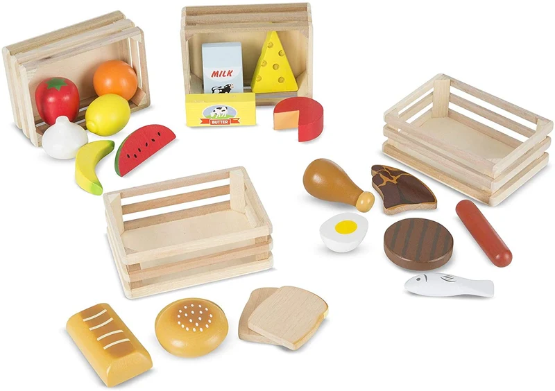 Food Groups - Wooden Play Food