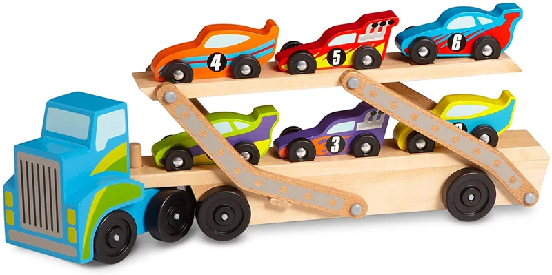 Melissa & Doug Mega Race Car Carrier