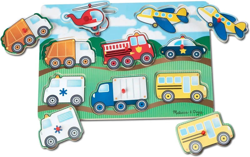 Vehicle Peg Puzzle