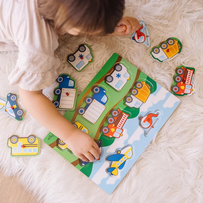 Vehicle Peg Puzzle