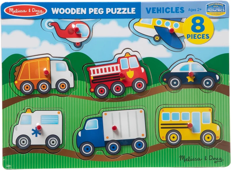 Vehicle Peg Puzzle