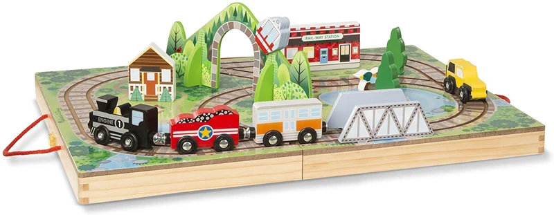 Melissa & Doug Take Along Train Set