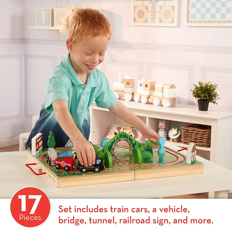 Melissa & Doug Take Along Train Set