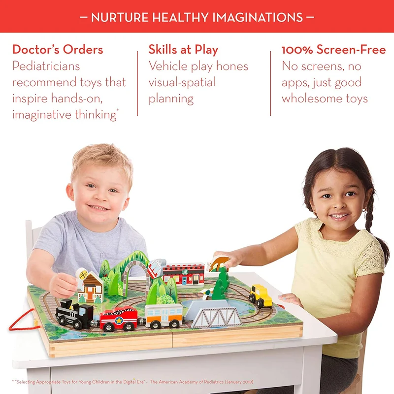 Melissa & Doug Take Along Train Set