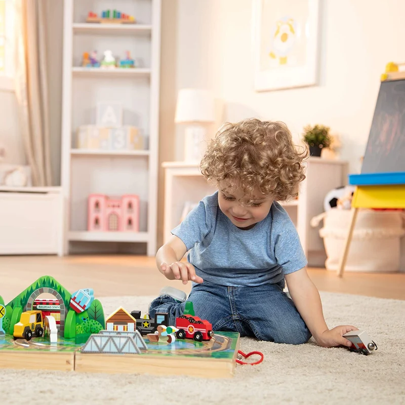 Melissa & Doug Take Along Train Set